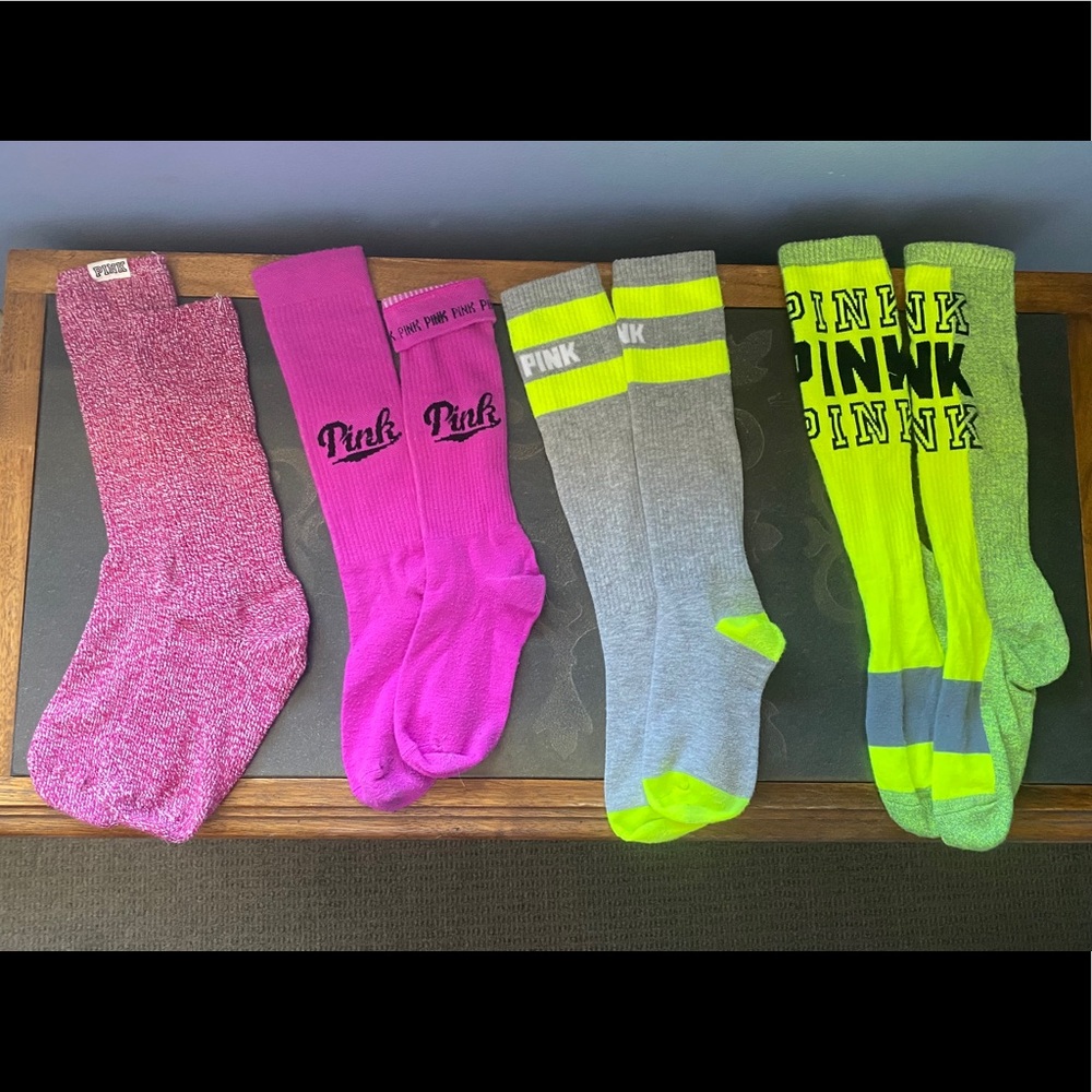 Buy two get two free! Victoria secret PINK socks